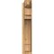 Ekena Millwork Merced Rough Sawn Craftsman Outlooker, Western Red Cedar, 6"W x 20"D x 32"H OUT06X20X32MRC04RWR - alternate 4